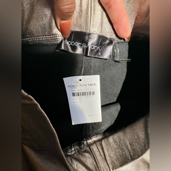 Nordstrom Champagne Gold Leggings - Picture 6 of 8